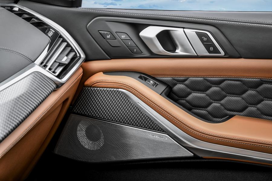 Детали интерьера BMW X5 M Competition (F85) 2019 года  (WW) (фото 59 из 84)